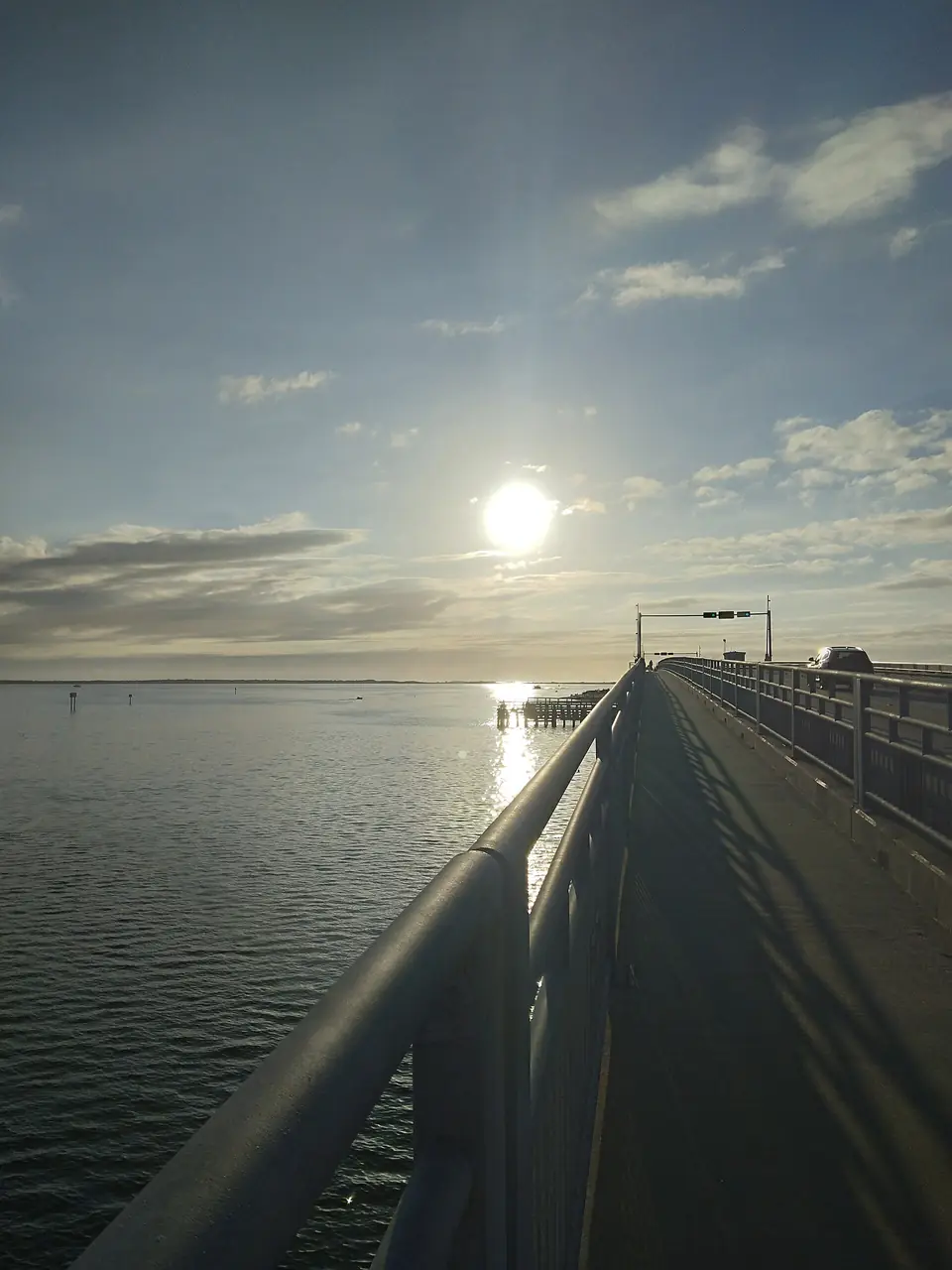 Sunset from the Dunedin Causeway